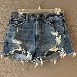 Abercrombie & Fitch High Rise Mom Short